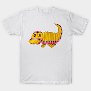 Pencil Alligator Drawing T-Shirt